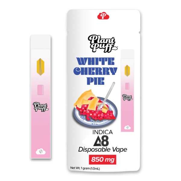 White Cherry Pie D8-THC Disposable Vape Bulk