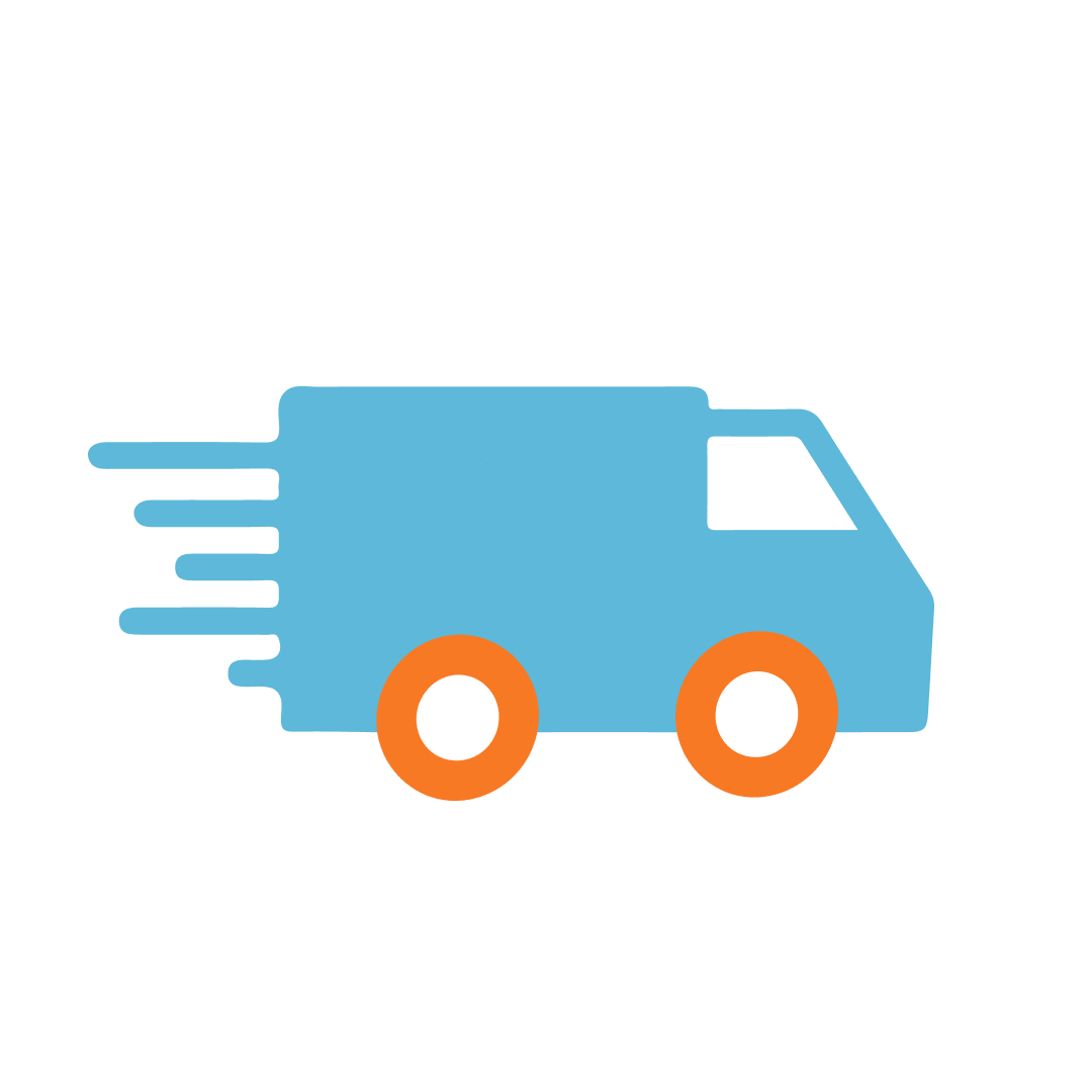 Organic Plus Brands Distribution Truck Icon