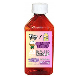 Granddaddy Purp Delta 9 Indica Infused Syrup 500mg Bulk