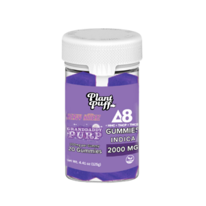 Granddaddy Purp Heavy Hitterz Blend Indica Gummies 20ct Bulk