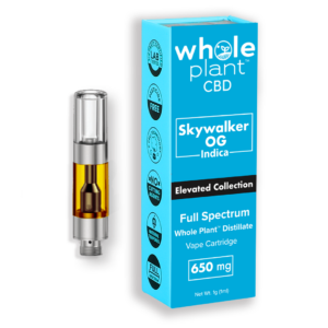 Whole Plant™ CBD Indica Skywalker OG Vape Cart 650mg Bulk Wholesale