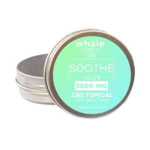 Whole Plant Soothe Salve 3000mg CBD Salve Topical Bulk