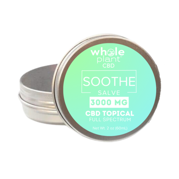 Whole Plant Soothe Salve 3000mg CBD Salve Topical Bulk